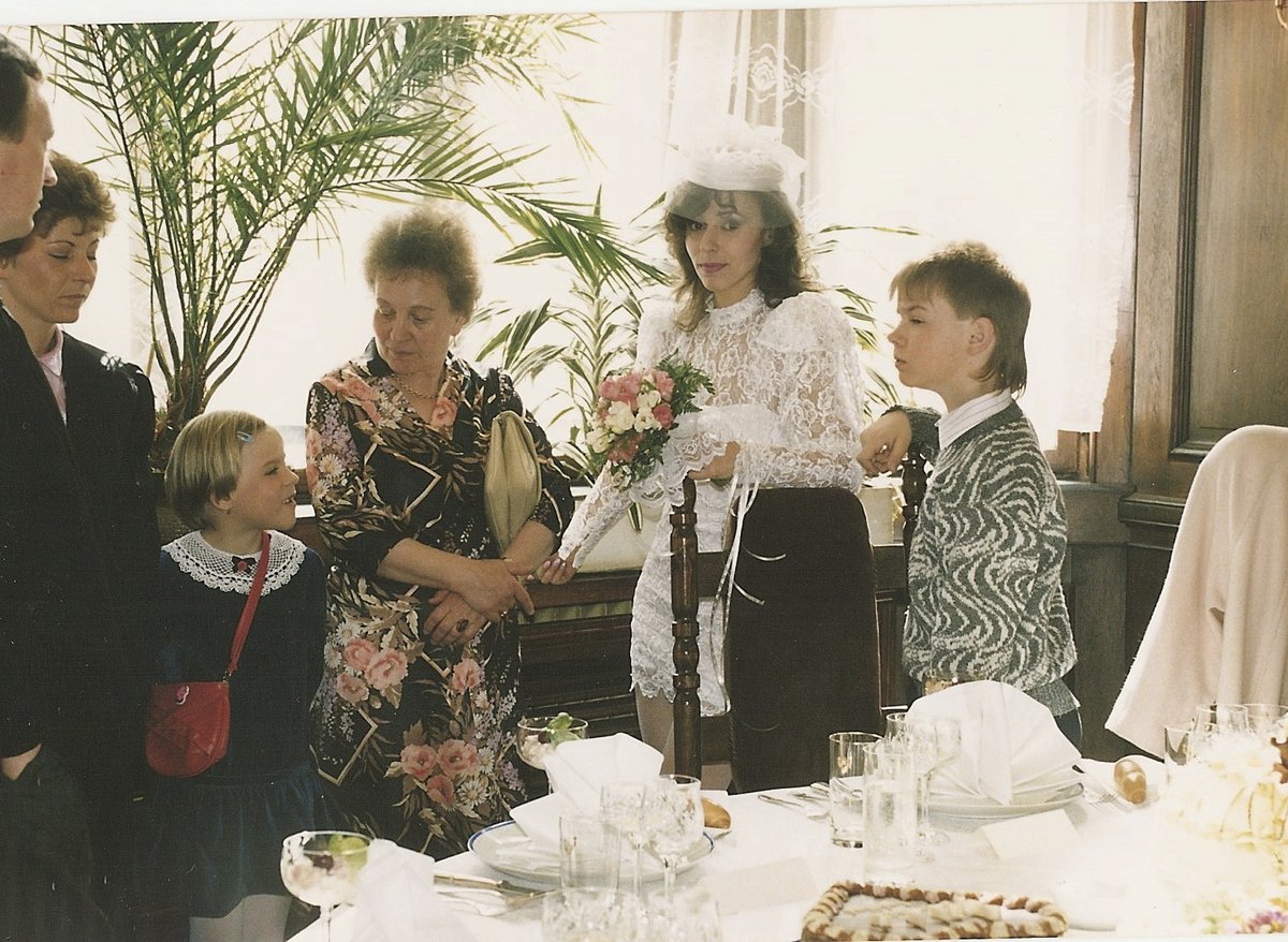 14. března 1992 Svatba Pavlíka s Heidi Janků.