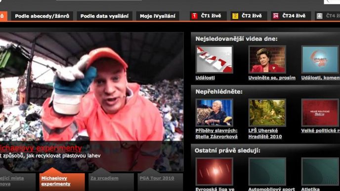 iVysílání. Česká televize hledá nového dodavatele pro internetový streaming