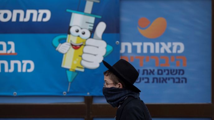Očkovací kampaň v Izraeli