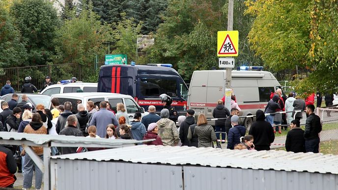 Střelba ve škole v ruském městě Iževsk