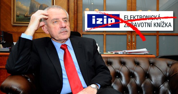 Kontroverzní projekt internetových zdravotních knížek IZIP končí, ministr Heger si připsal velký neúspěch