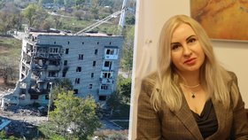 Tetjana Pryvalichinová ztratila v tomto izjumském domě maminku - a čtyři desítky sousedů.