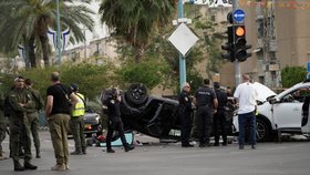 Hrozivá nehoda izraelského ministra Bena Gvira (26.4.2024)