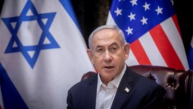 Izraelský premiér Benjamin Netanjahu (18.10.2023)