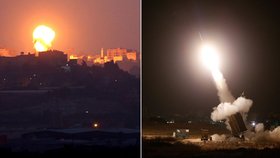 Jednu z prvních palestinských střel zneškodnil protiraketový systém Iron Dome