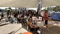 V Tel Avivu se sešli příbuzní rukojmích teroristů v Gaze k protestu za jejich propuštění