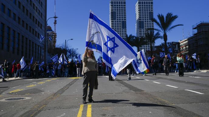 V Izraeli se demonstrovalo proti reformě justice.