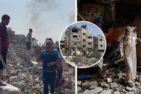 Tvrdý protiúder Izraele po útocích Hamásu: Lidé z Gazy nemají kam jít, při bombardování přišli o domovy