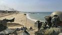 Záběry pozemní ofenzivy Izraele v Pásmu Gazy (5.11.2023)