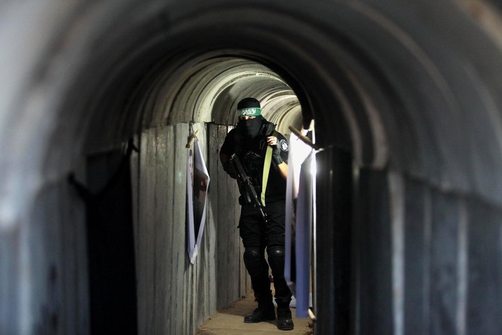 Hamás disponuje spletí podzemních dhodeb.