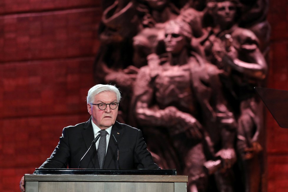 Německý prezident Frank-Walter Steinmeier na konferenci k holokaustu v Jeruzalémě