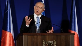 Česká vláda v Jeruzalémě: Mezivládní konzultace ČR a Izrael v listopadu 2014. Na snímku Benjamin Netanjahu