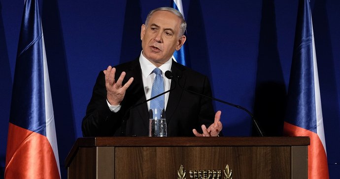 Česká vláda v Jeruzalémě: Mezivládní konzultace ČR a Izrael v listopadu 2014. Na snímku Benjamin Netanjahu
