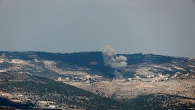 Izrael ze vzduchu udeřil na libanonské ozbrojence poblíž hranice (18. 11. 2023).