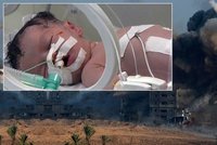 Zázrak z Gazy skončil smutně: Dítě vyjmuté z břicha zabité matky zemřelo