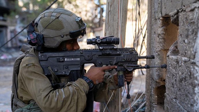 Izraelská pozemní operace v Pásmu Gazy (21.11.2023)