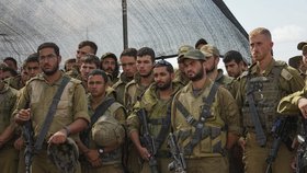 Izraelští vojáci (19. 10. 2023)