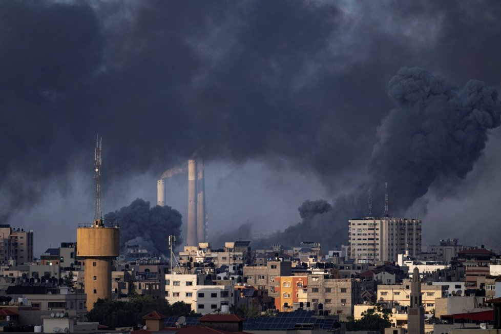 Odvetný útok Izraele na Gazu (11.10.2023)
