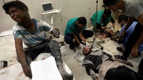 Izrael; Palestina, nemocnice Gaza (3. 1. 2024)