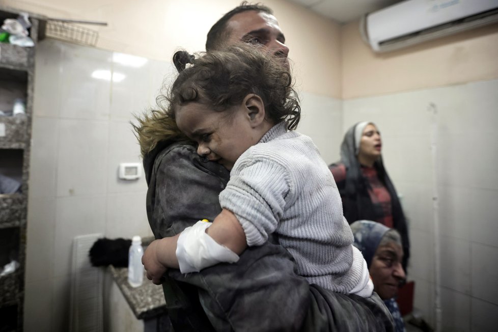 Útok na nemocnici v Gaze (3. 1. 2024)