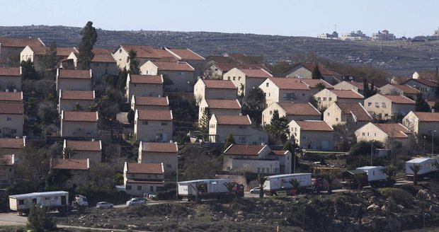 Češi kritizují rozpínavost osad Izraele na sporných územích s Palestinou