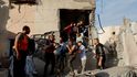 Izraelské ostřelování Pásma Gazy (17.10.2023)