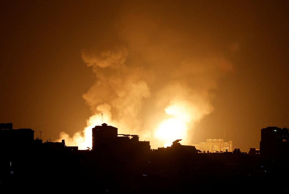 Izrael v Pásmu Gazy zaútočil na Islámský džihád (9.5.2023)