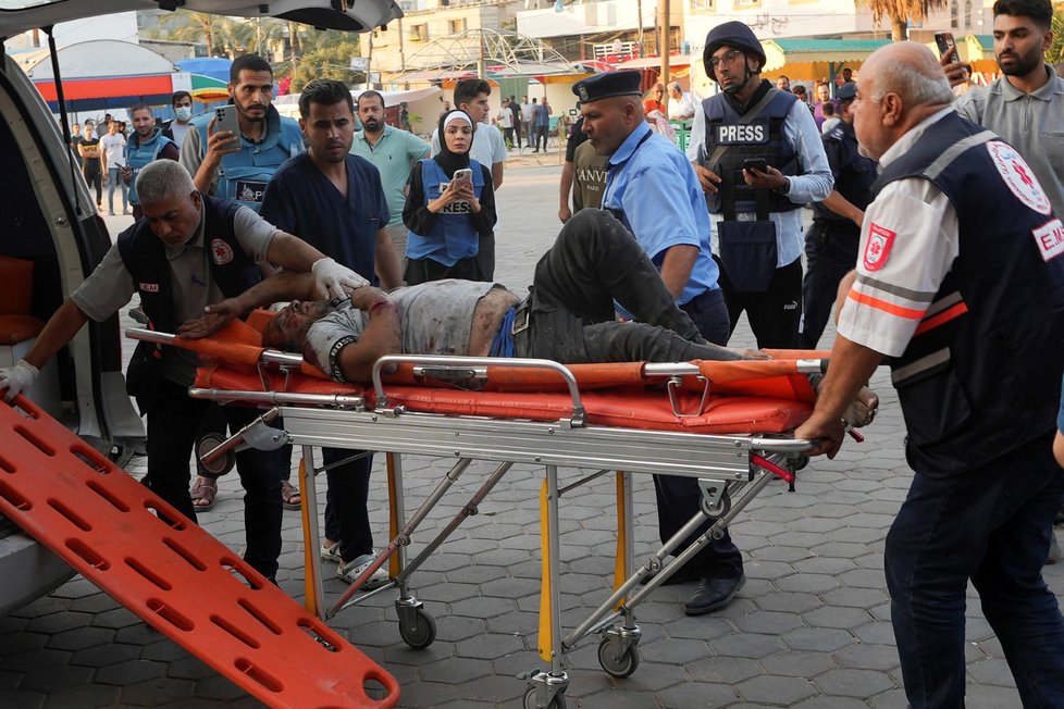 Následky izraelských odvetných útoků na Gazu