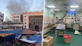 Máte hodinu: Izrael povolil evakuaci z největší nemocnice v Gaze