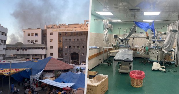 Máte hodinu: Izrael prý nařídil evakuaci z největší nemocnice v Gaze. Armáda to zpochybnila