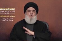 Lídr Hizballáhu poprvé od začátku konfliktu promluvil. Chválil Hamás, Izrael je v pohotovosti