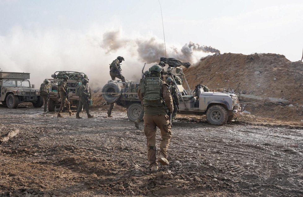 Izraelská armáda operuje v palestinském městě Džanín (14. 12. 2023)