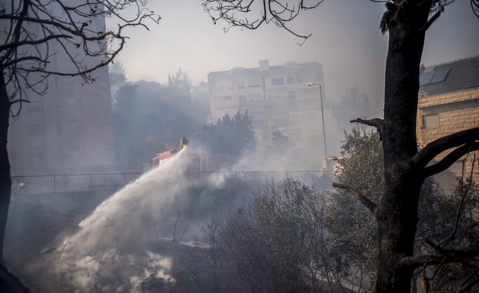 V Izraeli zuří obří požáry.