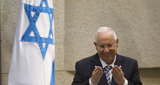 Izraelský prezident Reuven Rivlin přiletí do Česka