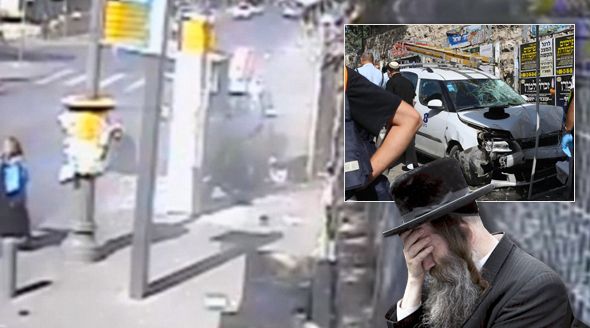 Palestinský motorista najel škodovkou do lidí na autobusové zastávce v Jeruzalémě.