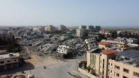 Zdevastovaná Gaza (26.11.2023)
