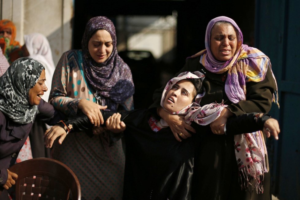 Útoky v Pásmu Gazy si vyžádaly mnoho obětí z řad civilistů.