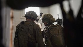 Izraelští vojáci v Pásmu Gazy (30.12.2023)