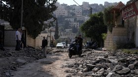 Následky bojů na Západním břehu Jordánu (1.11.2023)