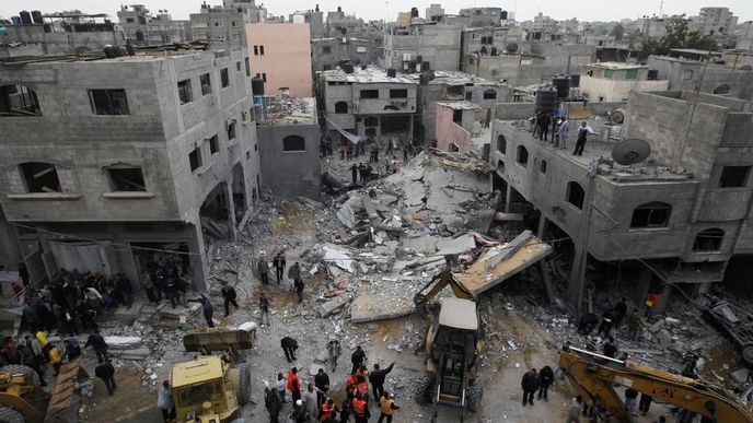 Izrael zaútočil na sídlo vlády Hamasu, to je prakticky zničeno