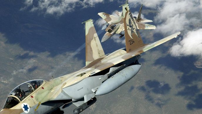 Izraelské stíhačky F-15