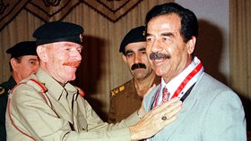 Jeden z nejvěrnějších Saddámových mužů Izzat Ibrahim al-Douri padl v bojích o irácký Tikrít.