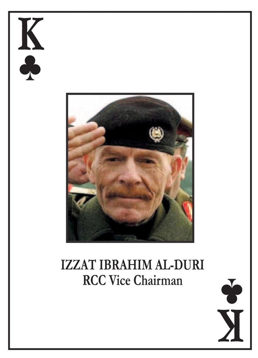 Izzat Ibrahim al-Douri byl králem v balíčku Saddámových mužů.