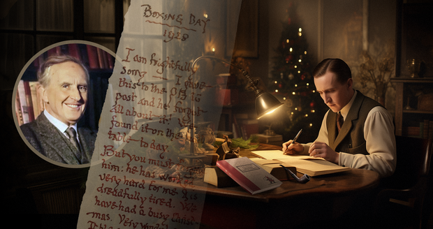 Recenze: Dopisy Otce Vánoc jsou hřejivou náručí Tolkienova okouzlujícího světa