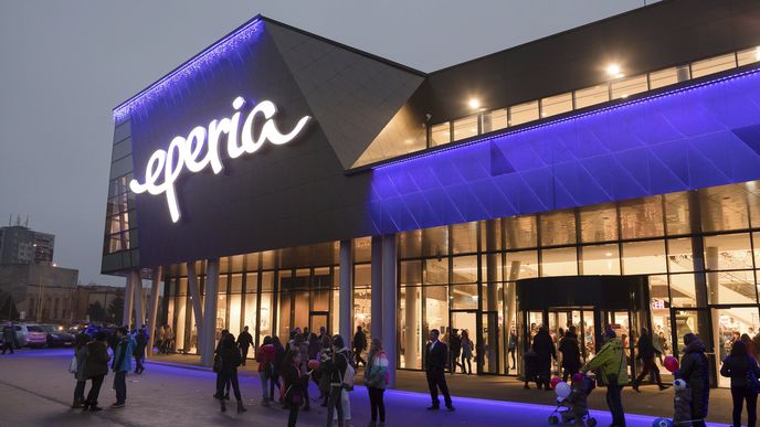 Nové obchodní centrum Eperia ve slovenském Prešově.