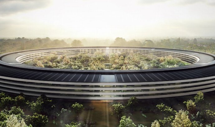 Jablečný komplex by měl být hotový v roce 2016 (Foto: Apple, samospráva Cupertino)