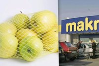 Makro prodávalo polská jablka s pesticidy. Limit překročila osminásobně