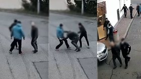 Zadržení agresora v Jablonci nad Nisou