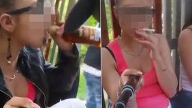 Nezletilé dívky ve věku 12 až 14 let z Jablonce nad Nisou si dopřály alkohol a cigarety.