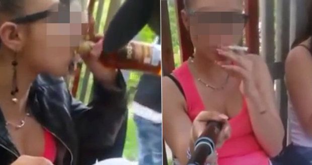 Nezletilé dívky ve věku 12 až 14 let z Jablonce nad Nisou si dopřály alkohol a cigarety.